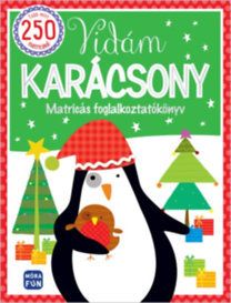 Vidám karácsony - Matricás foglalkoztató