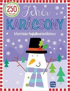 Fehér karácsony - Matricás foglalkoztató
