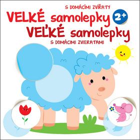 Veľké samolepky s domácimi zvieratami - Ovca