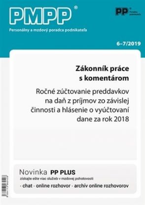 PMPP 6-7/2019 Zákonník práce s komentárom