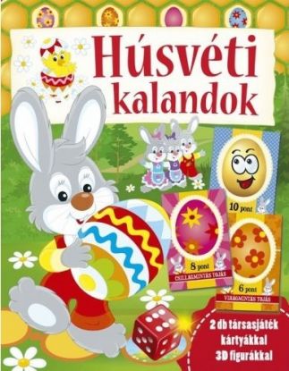Húsvéti kalandok - 2 db társasjáték kártyákkal
