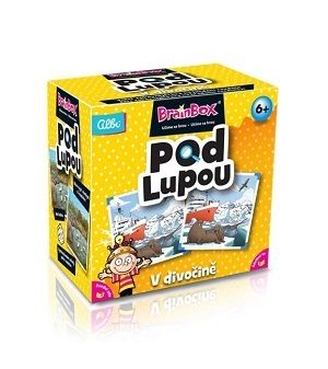 Albi hra BrainBox Pod lupou: V divočine