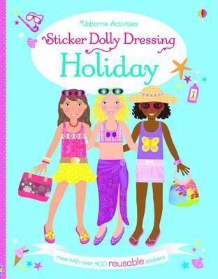 Sticker Dolly Dressing On Holiday