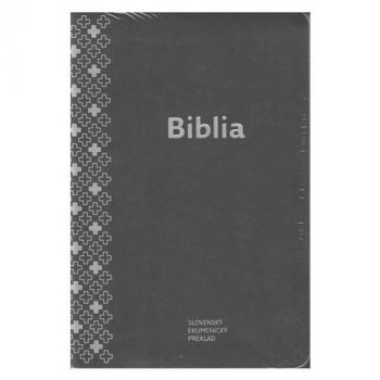 Biblia slovenská, ekumenický preklad s DT, sivá, štandardný formát 2018