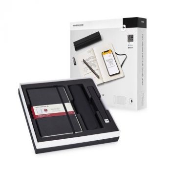 Sada MOLESKINE SMART WS Zápisník+ a Ellipse Pen+ s púzdrom na pero