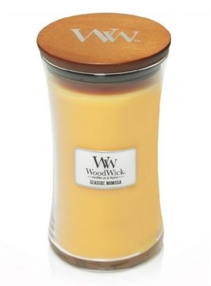 WoodWick sviečka veľká Seaside Mimosa