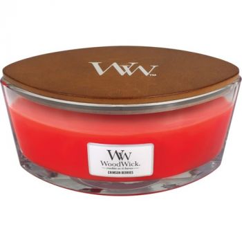 WoodWick sviečka loď Crimson Berries