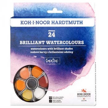 Anilinky KOH-I-NOOR priemer 22,5mm guľaté 24 farieb