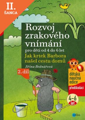Lacná kniha Rozvoj zrakového vnímání 2. díl, od 4 do 6 let
