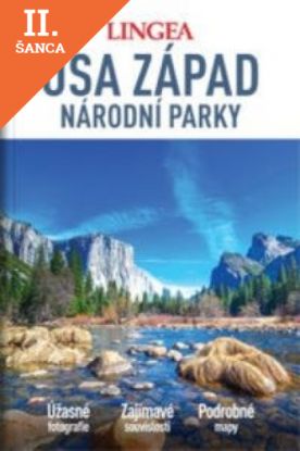 Lacná kniha USA západ národní parky - velký průvodce
