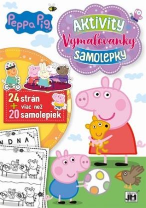 Peppa Pig - Aktivity, vymaľovanky, samolepky