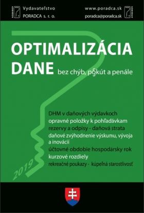 Optimalizácia dane (daňové priznanie za rok 2019)