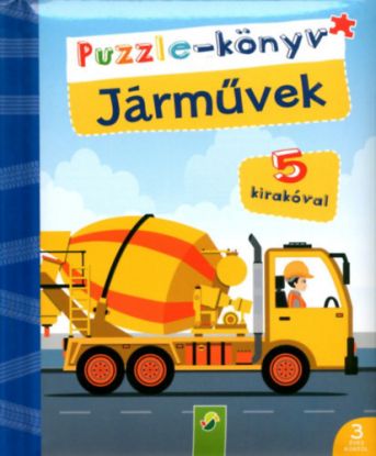 Puzzle-könyv - Járművek