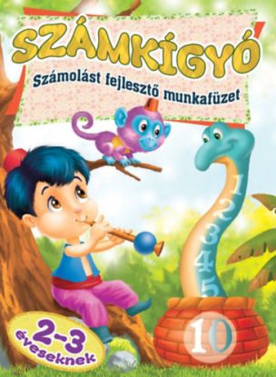 Számkígyó - Számolást fejlesztő munkafüzet 2-3 éveseknek