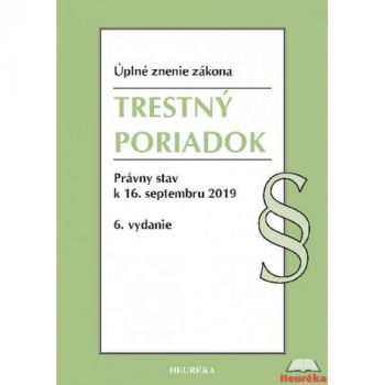 Trestný poriadok - Úzz, 6. vydanie (2019)