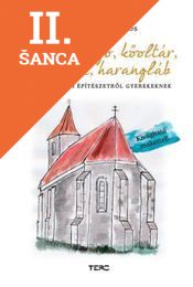 Lacná kniha Templomhajó, kőoltár, kálvária, harangláb