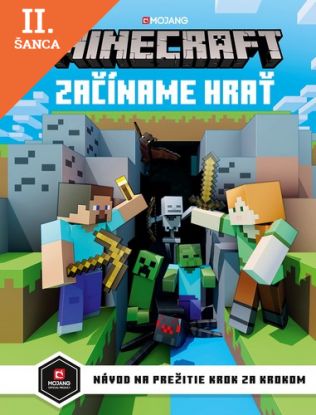 Lacná kniha Minecraft - Začíname hrať