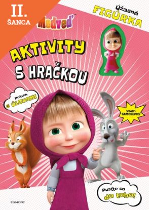 Lacná kniha Máša a medveď - Aktivity s hračkou