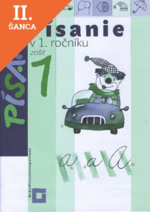 Lacná kniha Písanie v 1. ročníku (5 písaniek s predtlačou)
