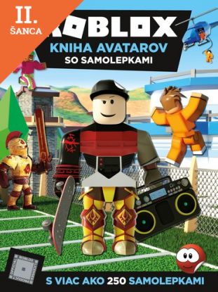 Lacná kniha Roblox - Kniha avatarov so samolepkami