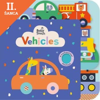 Lacná kniha Baby Touch - Vehicles Tab Book
