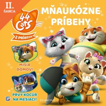 Lacná kniha 44 mačiek - Mňaukózne príbehy