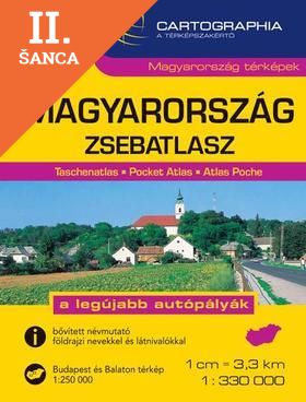 Lacná kniha Magyarország zsebatlasz