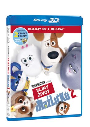 Tajný život mazlíčků 2  2BD (3D+2D)
