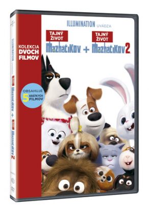 Tajný život maznáčikov kolekcia 1+2  (SK)  2DVD