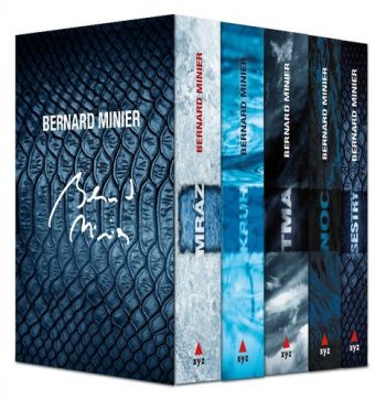 Bernard Minier 5 box (česky) Mráz, Kruh, Tma, Noc, Sestry