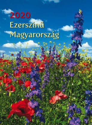 Ezerszínű Magyarország falinaptár - 2020
