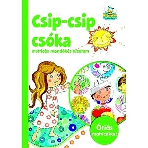 Csip-csip csóka - matricás mondókás füzetem
