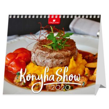 Dayliner asztali álló naptár - KonyhaShow 2020