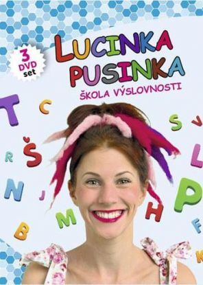 Lucinka Pusinka 1,2,3 (Škola výslovnosti) 3DVD