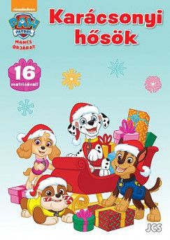 Mancs Őrjárat - Karácsonyi hősök - 16 matricával