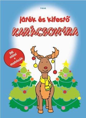 Játék és kifestő karácsonyra