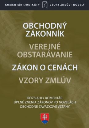 Obchodný zákonník 2020 (komentár, judikáty, novely, vzory zmlúv)