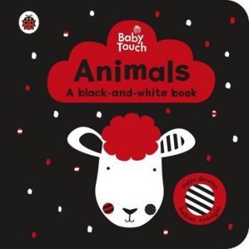 Baby Touch - Animals - a black-and-white book