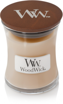 Woodwick sviečka malá White Honey
