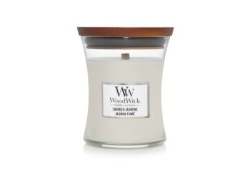 WoodWick sviečka stredná Smoked Jasmine