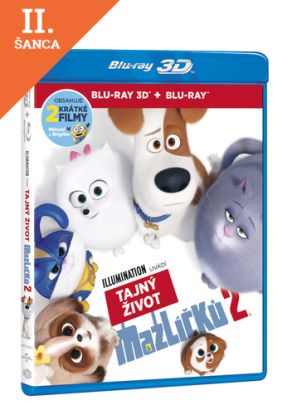 Lacná film Tajný život mazlíčků 2  2BD (3D+2D)