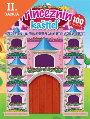Lacná kniha Princeznin kaštieľ + 100 nálepiek