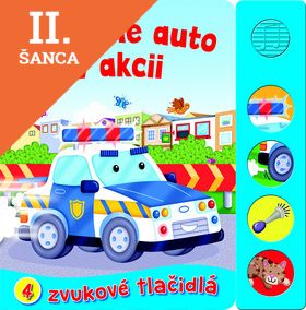 Lacná kniha Policajné auto v akcii