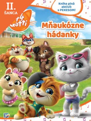 Lacná kniha 44 mačiek - Mňaukózne hádanky
