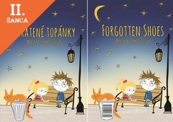 Lacná kniha Stratené topánky (obojstranná a dvojjazyčná kniha)