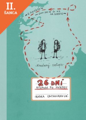 Lacná kniha 26 dní stopom po Nórsku