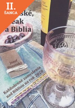Lacná kniha Portské, steak a Biblia