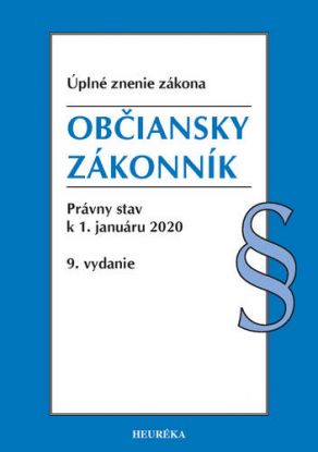 Občiansky zákonník Úzz, 9. vydanie, 2020