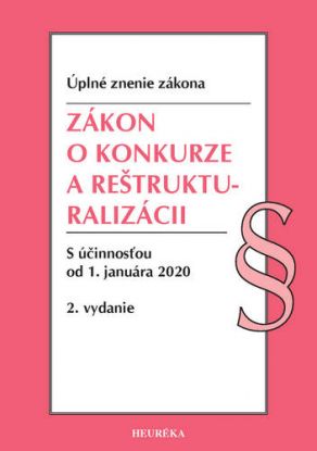 Zákon o konkurze a reštrukturalizácii Úzz, 2. vydanie, 2020
