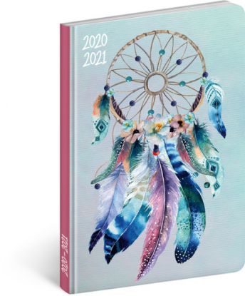 18mesačný diár Petito – Lapač snov 2020/2021, 11 × 17 cm